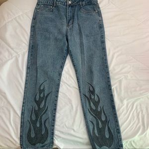 Adika Flaming Hot Mom Jeans